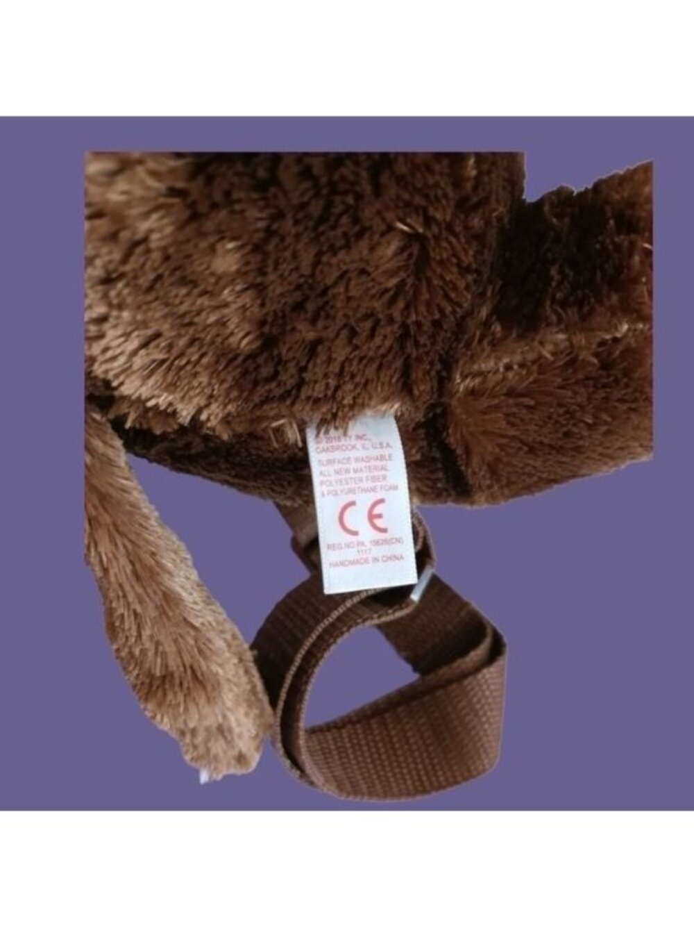 -Ty  Boos Coconut The Monkey backpack - Picture 11 of 12
